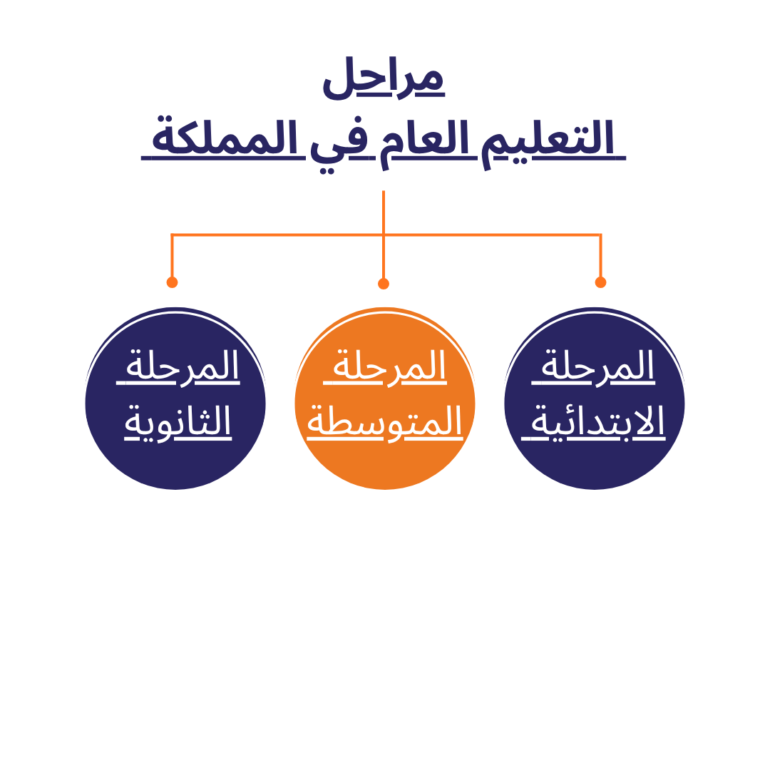 ما هي مراحل التعليم العام في المملكة؟